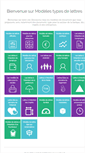 Mobile Screenshot of modeles-types-lettres.fr